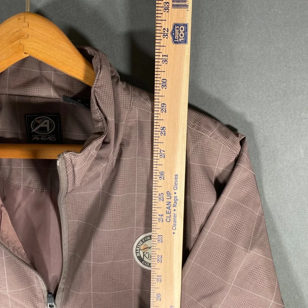 Ahead Mens XL Golf Windbreaker Marine Corps Base Hawaii Klipper Club - Picture 6 of 10